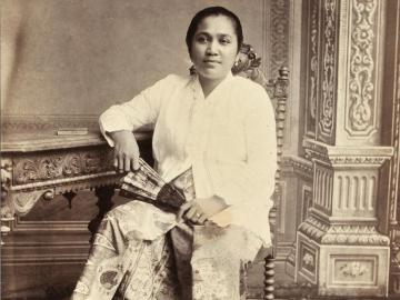 Portrait of a Javanese woman, Batavia