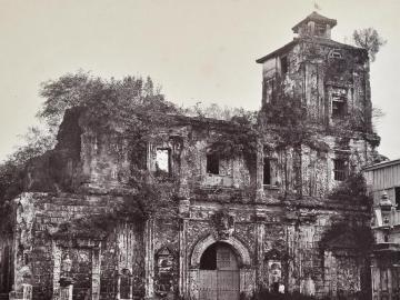 Ruins of the Jesuit Church S. Ignacio, Manila