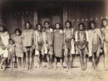Native Burmese people