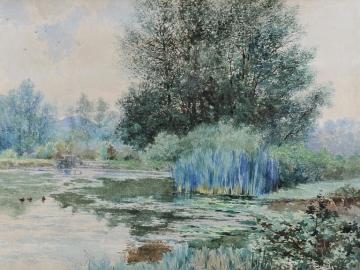Landscape at Pond
