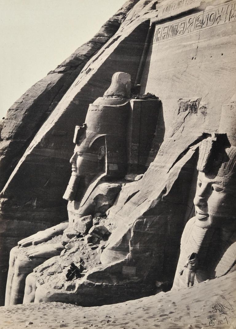  Temple de Ramsès II à Abou Simbel (côté ouest), Egypte