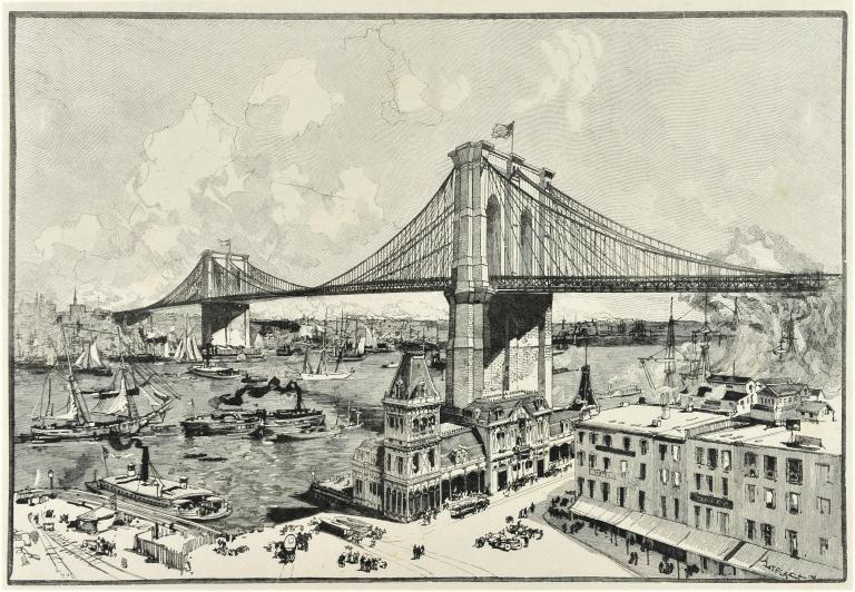 The Bridge of Brooklyn, New York