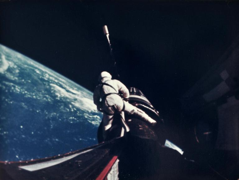 Richard Gordon. Entrainement aux manœuvres extra-véhiculaires, Gemini XI, septembre 1966