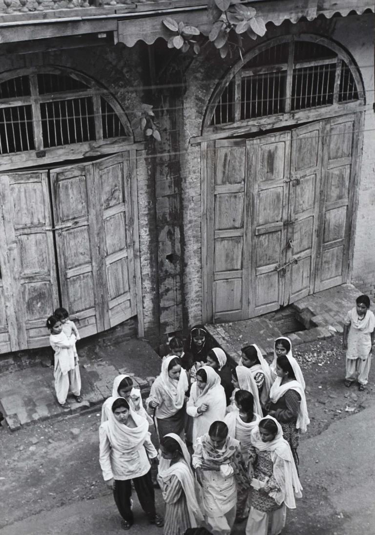 Camp de réfugiés à Jammu, Cachemire, Inde 