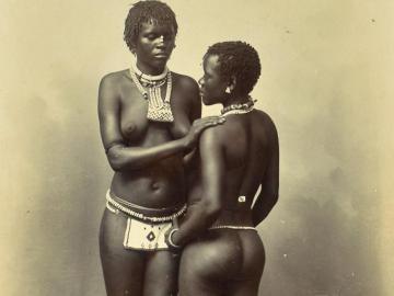 Portrait de deux femmes Zoulou