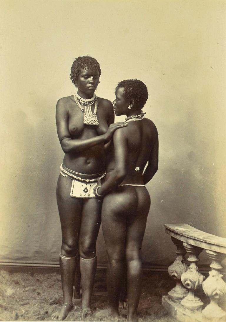 Portrait de deux femmes Zoulou