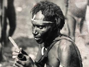 A lot of 31 photographs of Natives of Papua-New Guinea