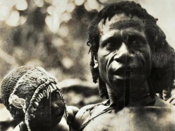 A lot of 31 photographs of Natives of Papua-New Guinea