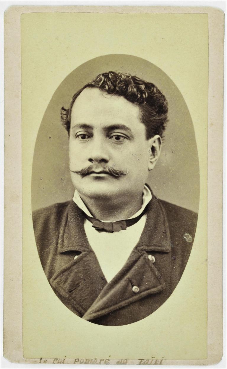 Portrait du roi Pomaré, Papeete