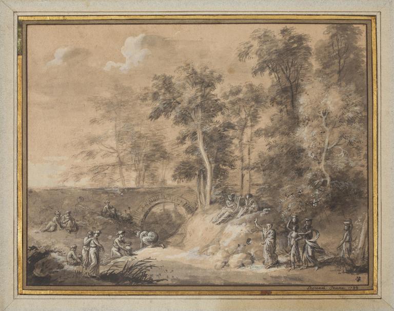 Nymphs in the undergrowth