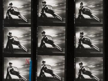 Linda Evangelista for Chistian Dior, Serie Un soir court et foureau