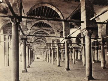 Vues du vieux Caire, pyramide de Giseh et temple d'Horus à Edfou
