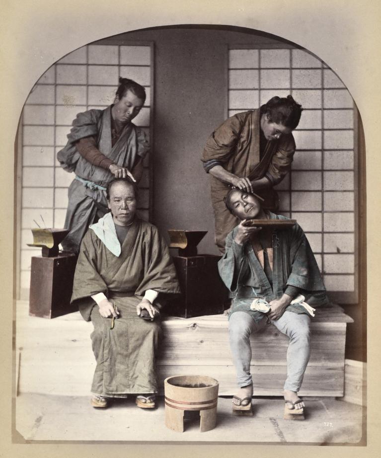 Barbiers, Japon