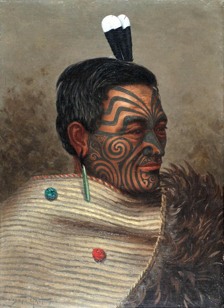 Portrait d’un Chef Maori