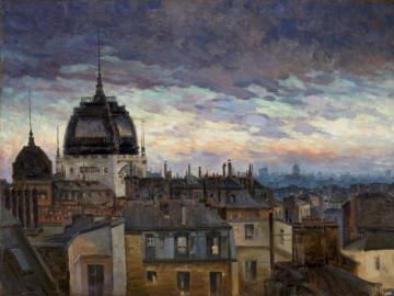 Sous le ciel de Paris (coupoles des magasins Dufayel)