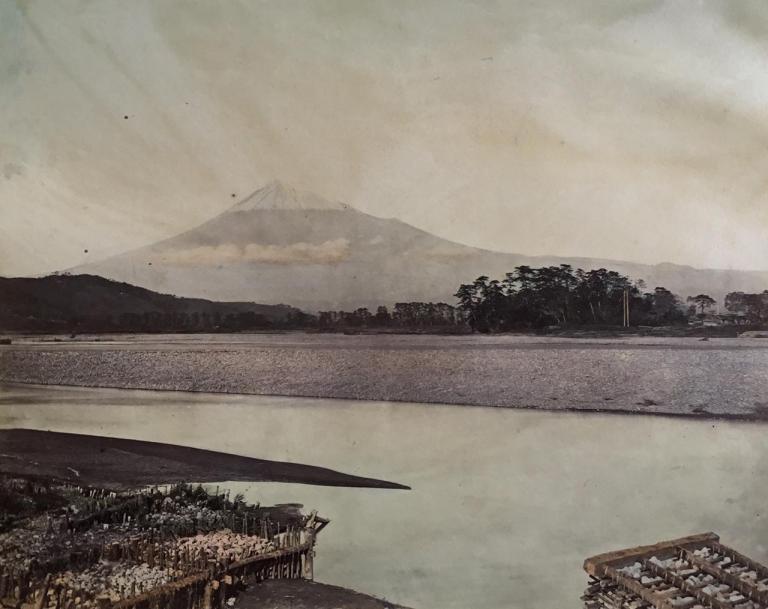 Fuji from Fujisawa River