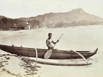 Surf Boat of the Native Honolulu