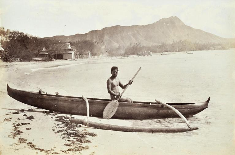 Surf Boat of the Native Honolulu