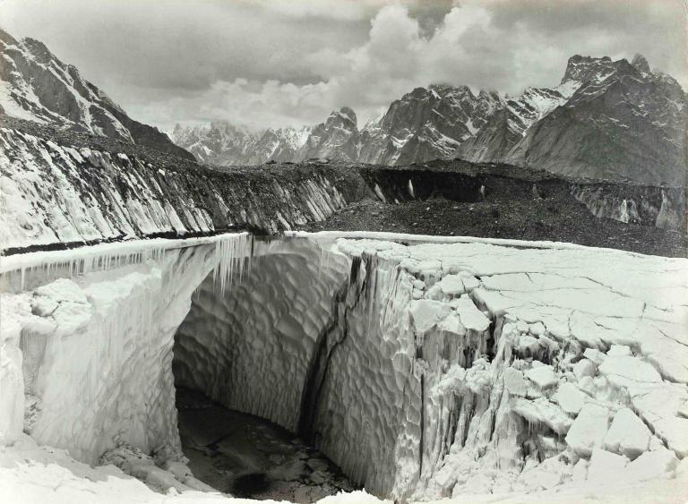 On the Baltoro Glacier, Karakoram