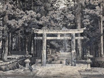 Le Grand Tori-i de Nikko, Japon 