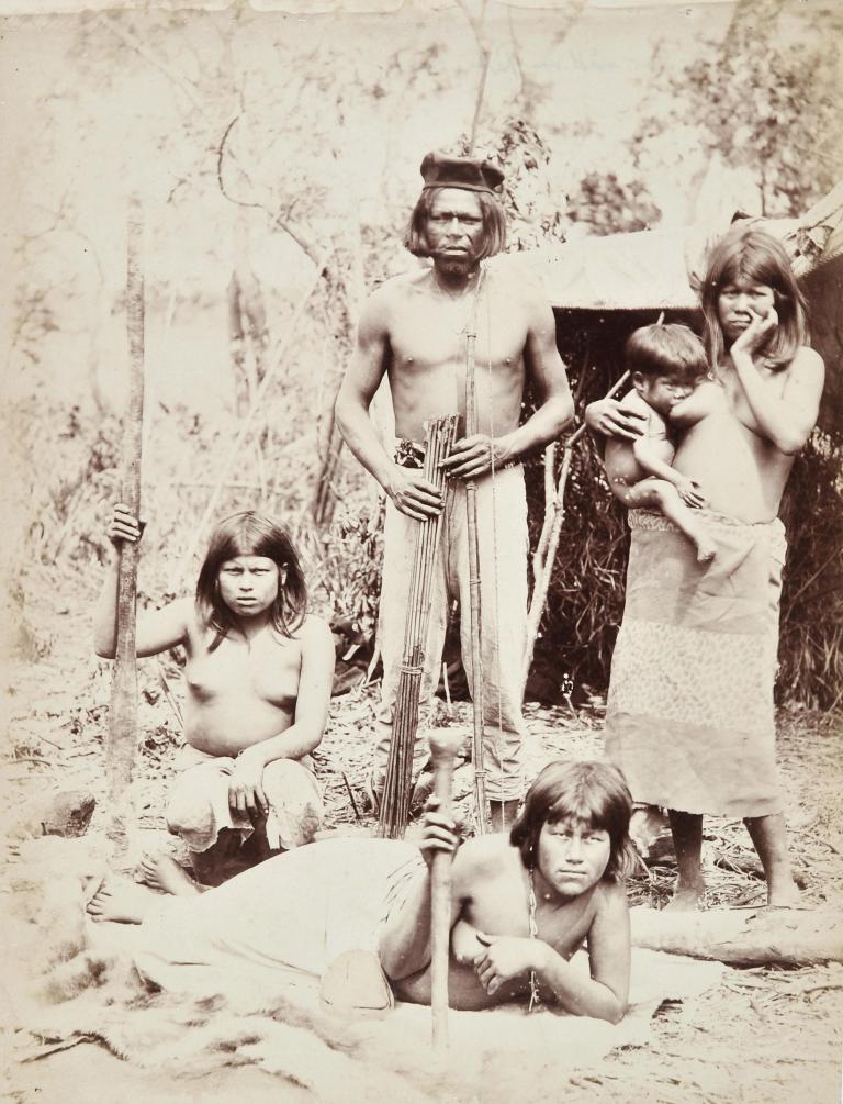 Famille amérindienne, Amazonie