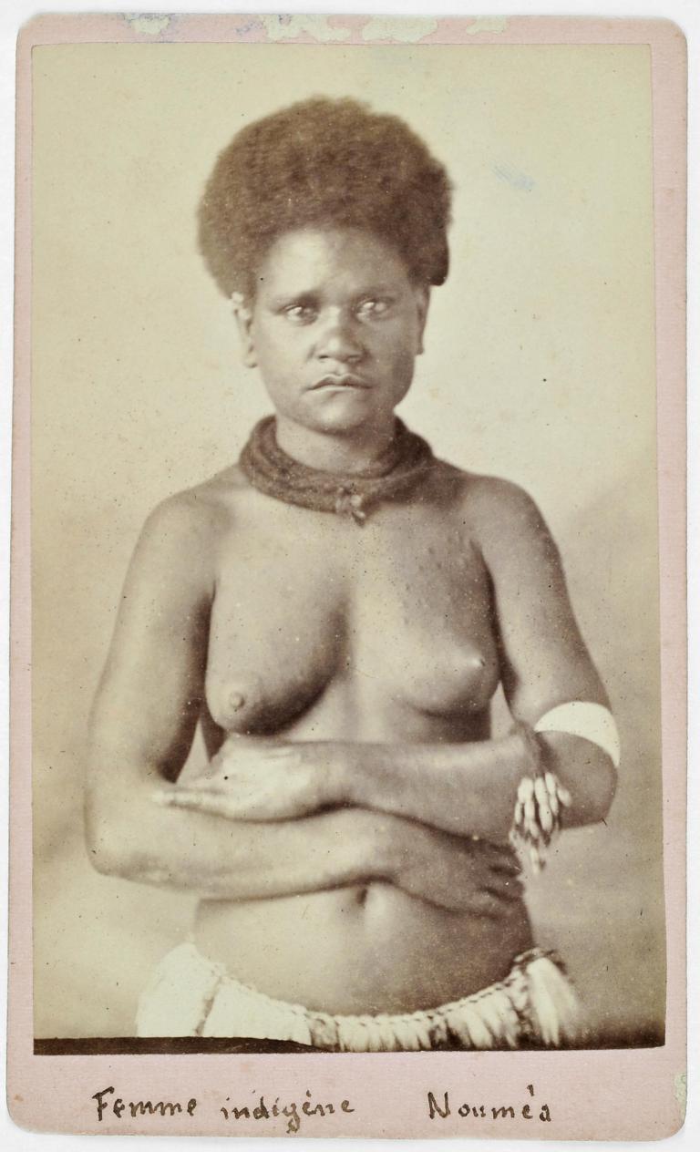 Jeune femme Kanak, Nouméa