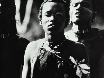 Portrait d'un jeune Massaï