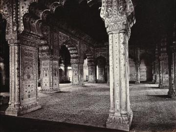 Hall of Private Audience in the Palace at Delhi