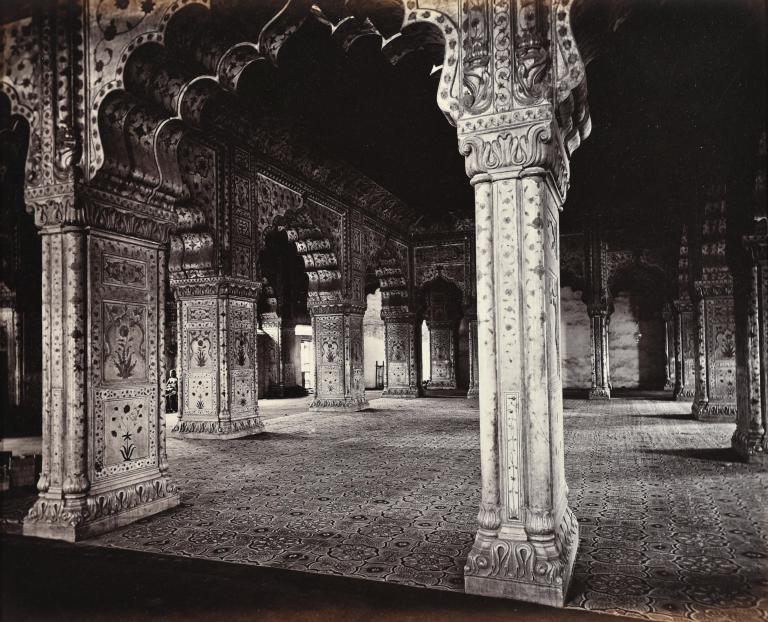 Hall of Private Audience in the Palace at Delhi