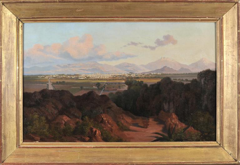 View of the Valley of Mexico 