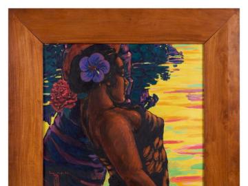 Vahine à la fleur d’hibiscus (Tahiti)