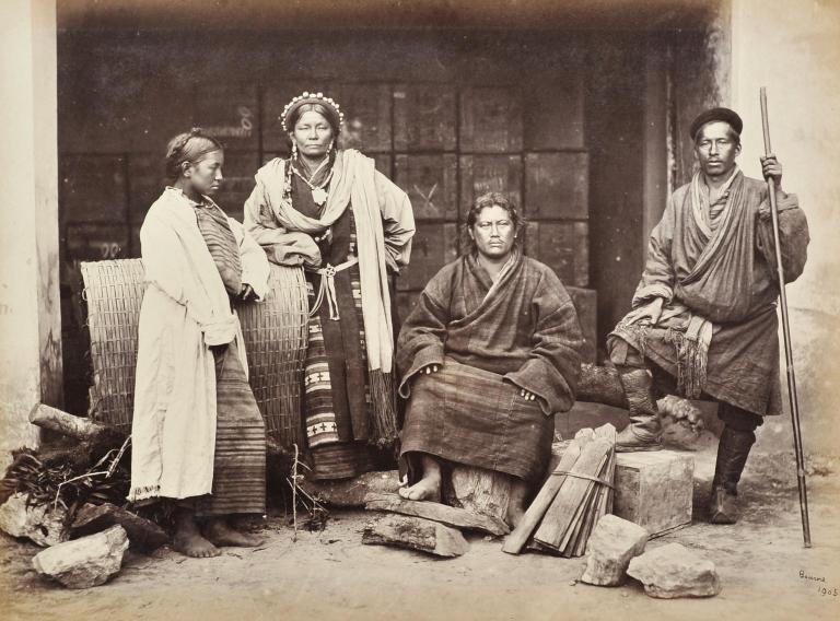 Group of Bhutanese people, Kashmir