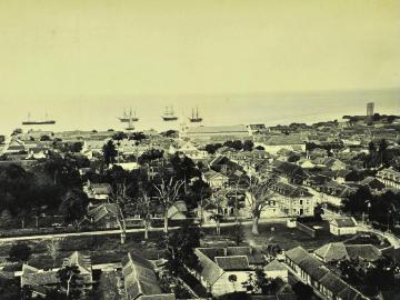 Panorama de Fort de France, pris du Calvaire