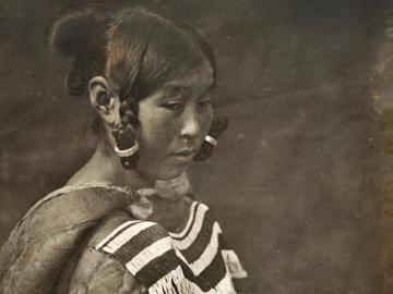 Portrait of an Inuit Woman, Groenland