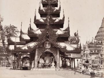 Temple de la grande Pagode Shwedagon, Rangoon