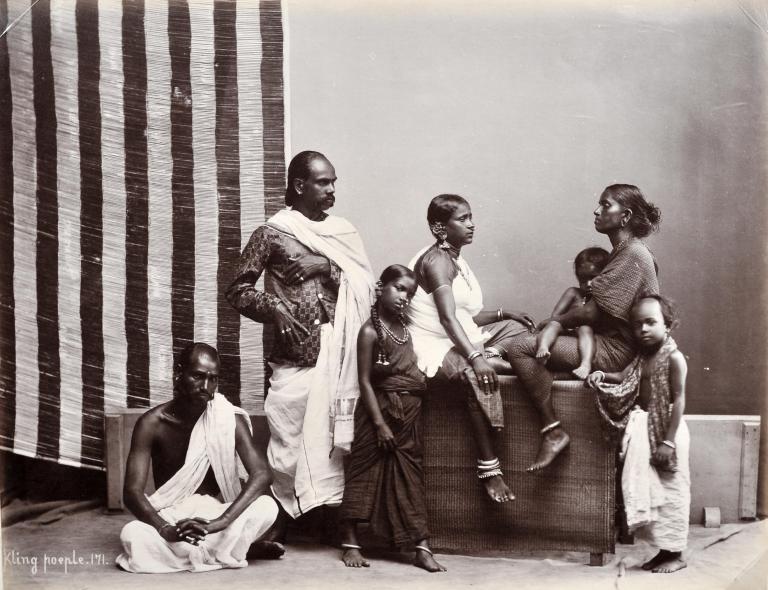 Indian Family from Singapore (Kling people)