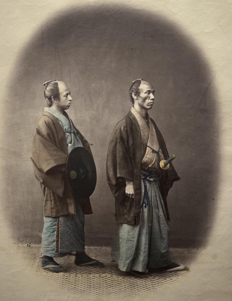 Samouraï et son serviteur