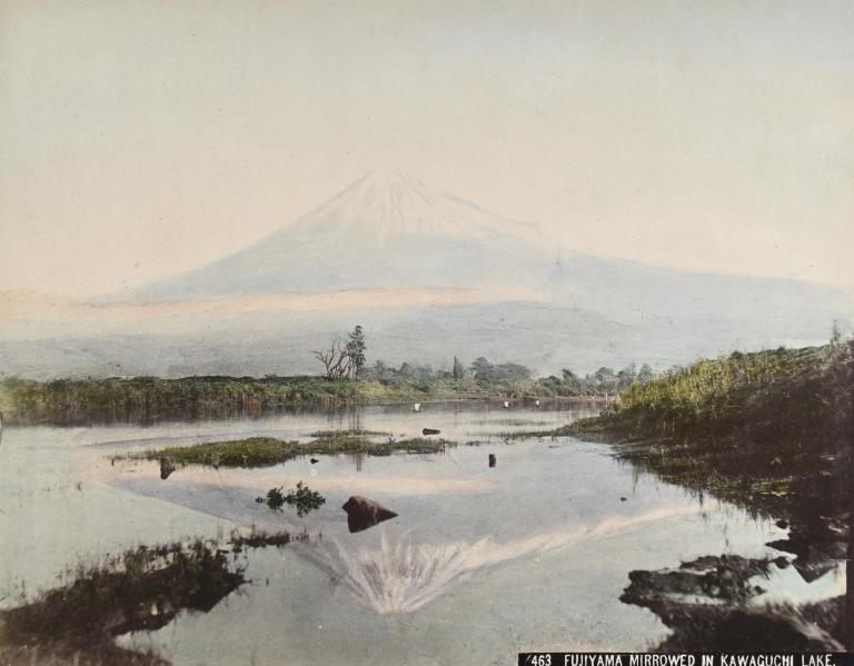 Fuji from Mirrored in Kawaguchi Lake