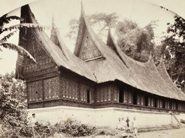Maison traditionnelle Batak 