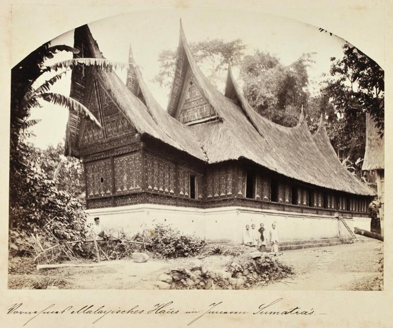 Maison traditionnelle Batak 