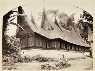 Maison traditionnelle Batak 