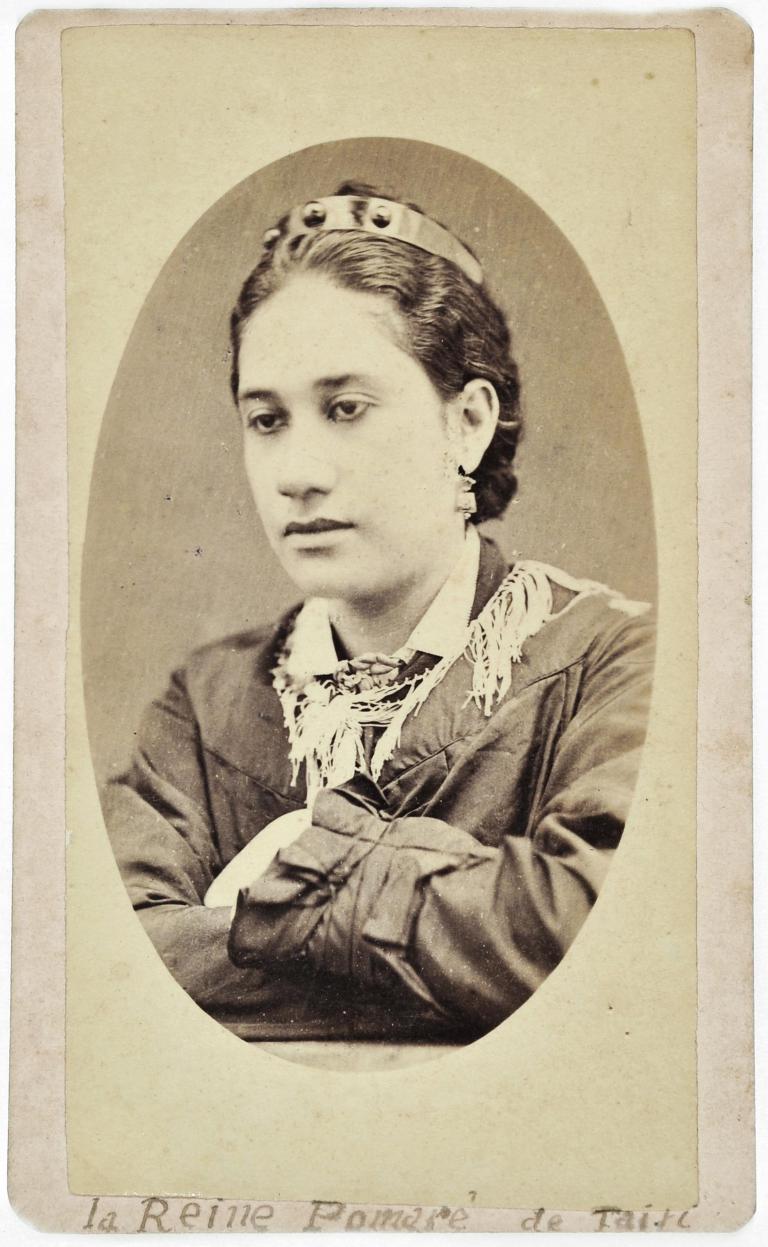 Portrait de la reine Pomaré, Papeete