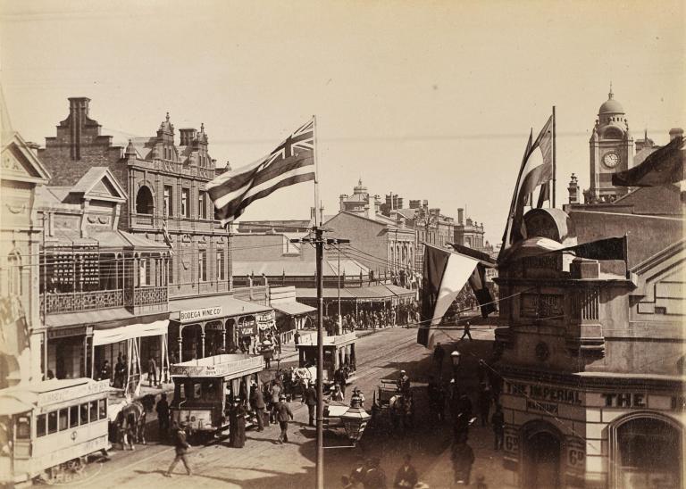 View of a Johannesburg street