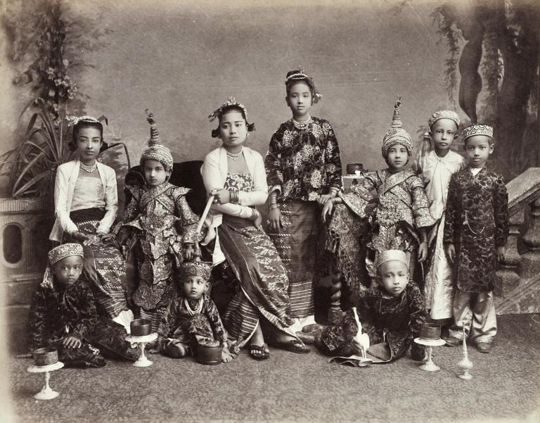 A Royal Burmese Family