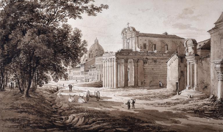 Rome, Temple of Antoninus and Faustina 