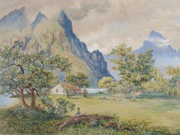 Opunuhu Bay, Moorea Island, Society Islands