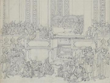 La cour du sultan Selim III (1789-1807) à Constantinople
