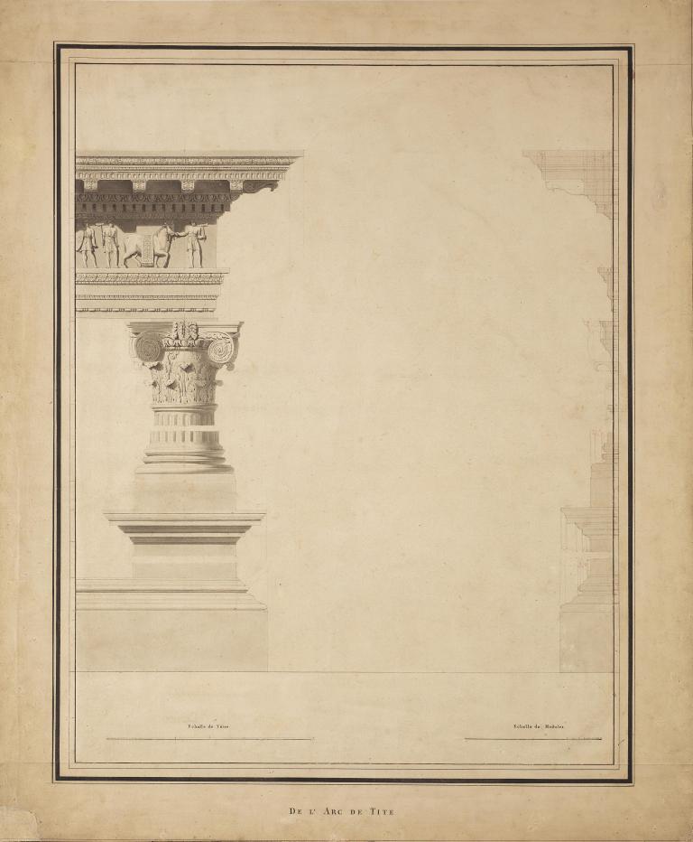 Study of the Arch of Titus