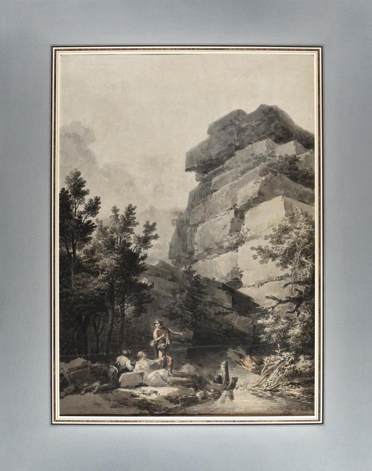 Landscape with rocks