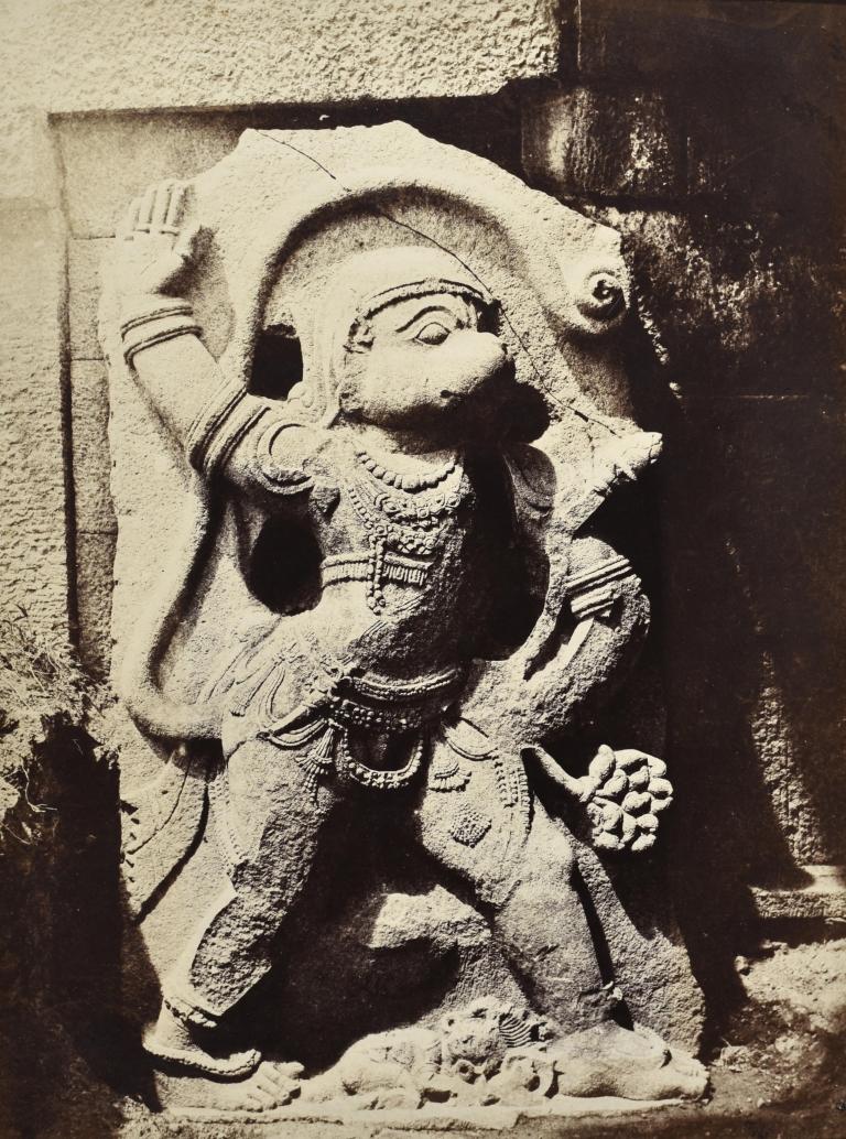 The Hunooman at Beejanuggur,  (Monkey-god Hanuman)